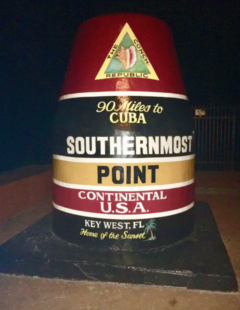 the Southernmost point