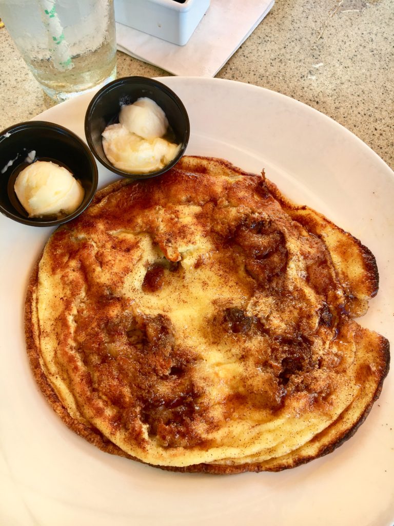 Haleakala Pancake at the Sea House Restaurant in Maui