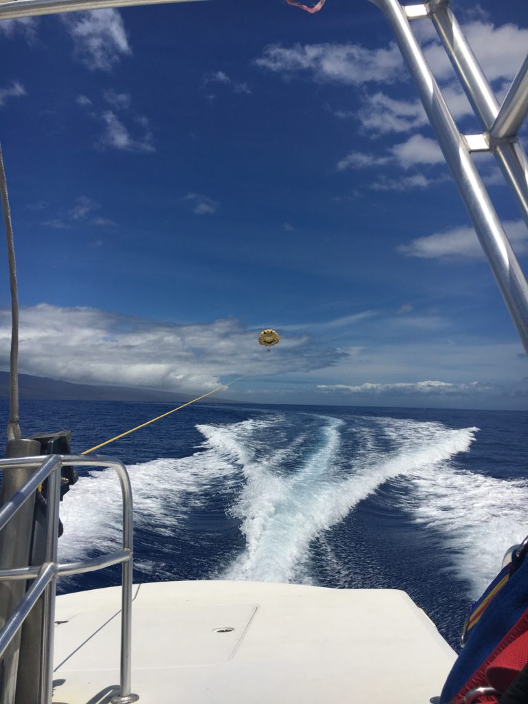 Parasailing in Maui