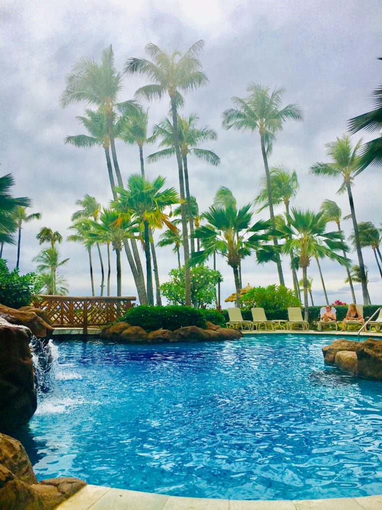 the adult pool at Kaanapali Alii Resort