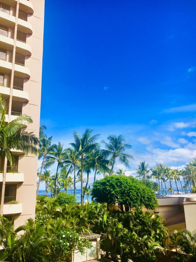 the view from our balcony at Kaanapali Alii Resort