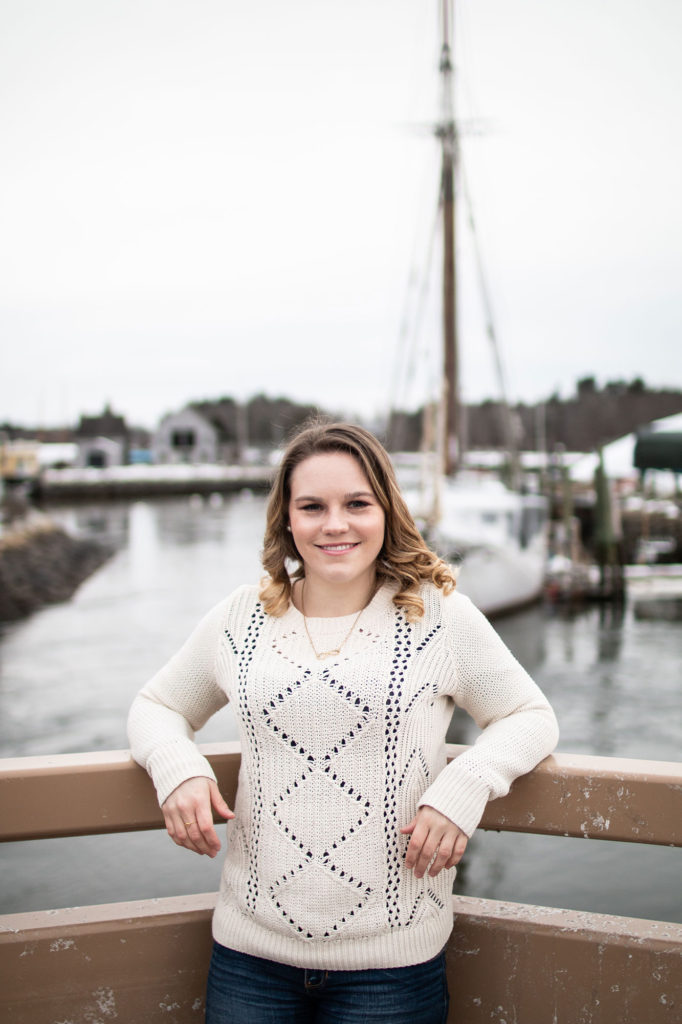 me in front of Sailboats 