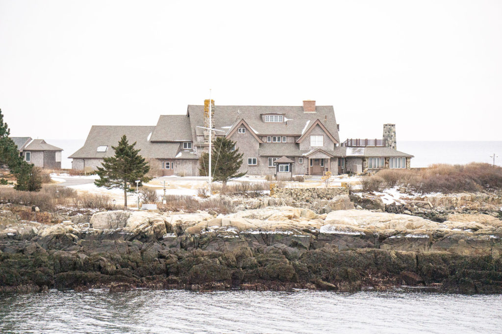 the Bush summer house in Kennebunkport