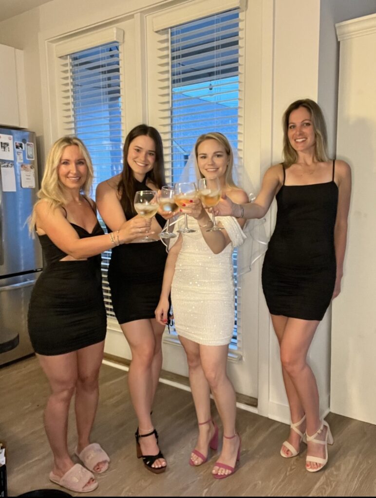 My bachelorette party in Charleston, SC with my amazing bridesmaids!