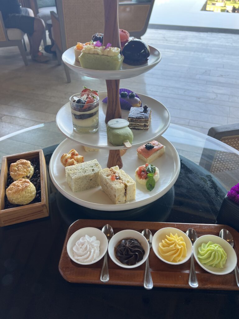 Afternoon Tea at the Ritz Carlton, Bali